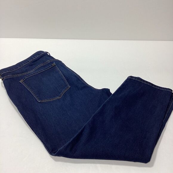 Old Navy Power Slim Straight Mid Rise Jeans 18 Petite - Picture 1 of 5